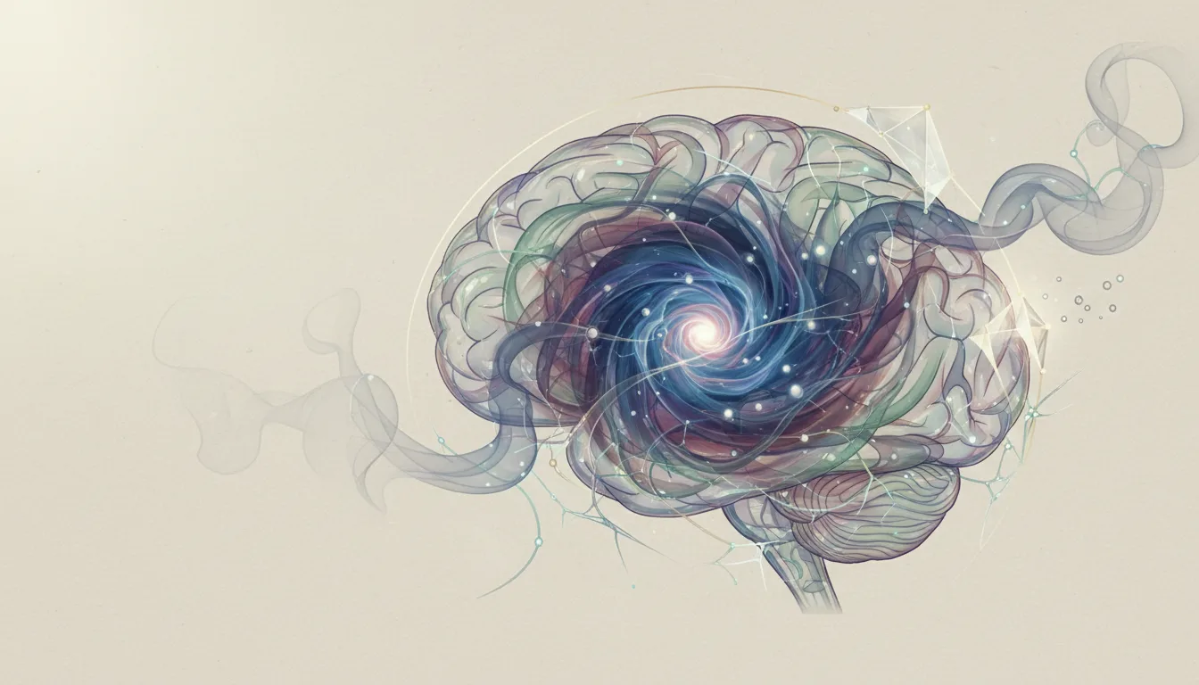 Ilustración del cerebro relacionada con la adicción a la cocaína, sus síntomas y efectos